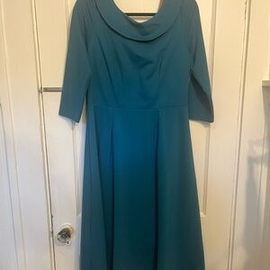 Boden Teal Dress